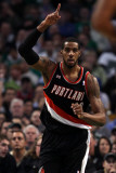 Portland Trail Blazers v Boston Celtics: LaMarcus Aldridge