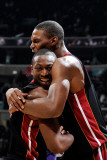 Miami Heat v Washington Wizards: Dwyane Wade and Chris Bosh