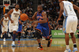 New York Knicks v Denver Nuggets: Raymond Felton and Chauncey Billups