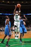 Oklahoma City Thunder v Boston Celtics: Paul Pierce and James Harden