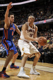 New York Knicks v Cleveland Cavaliers: Anthony Parker and Danilo Gallinari