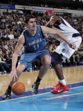Minnesota Timberwolves v Dallas Mavericks: Darko Milicic and Brendan Haywood