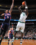 Atlanta Hawks v Boston Celtics: Kevin Garnett and Josh Smith