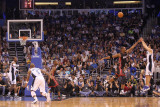 Miami Heat v Orlando Magic: J.J. Reddick and Chris Bosh