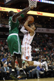 Buy Boston Celtics v Charlotte Bobcats: Kevin Garnett and D.J. Augustin at AllPosters.com