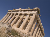 A View of the Parthenon from Below