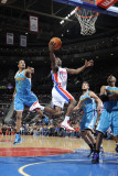 New Orleans Hornets v Detroit Pistons: Ben Gordon and Trevor Ariza