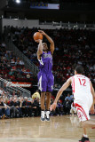Sacramento Kings v Houston Rockets: Luther Head and Kevin Martin