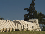 A Collapsed Doric Column at the Temple of the Olympian Zeus