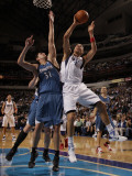 Minnesota Timberwolves v Dallas Mavericks: Dirk Nowitzki and Darko Milicic