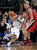 Portland Trail Blazers v Dallas Mavericks: Jose Juan Barea and Joel Pryzbilla
