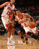 Indiana Pacers v Chicago Bulls: Derrick Rose, T.J. Ford and Joakim Noah