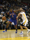 New York Knicks v Golden State Warriors: Amar'e Stoudemire and Vladimir Radmanovic