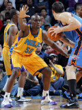 Oklahoma City Thunder v New Orleans Hornets: Emeka Okafor