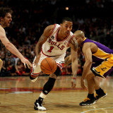 Los Angeles Lakers v Chicago Bulls: Derrick Rose, Pau Gasol and Derek Fisher