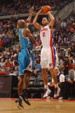 New Orleans Hornets v Detroit Pistons: Tayshaun Prince and Jarrett Jack