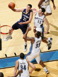 Memphis Grizzlies v Washington Wizards: Greivis Vasquez and Kirk Hinrich