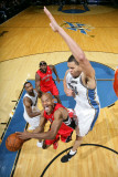 Toronto Raptors v Washington Wizards: Jarrett Jack and JaVale McGee