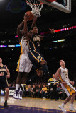 Indiana Pacers v Los Angeles Lakers: Danny Granger and Lamar Odom