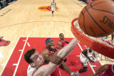 Los Angeles Clippers v Chicago Bulls: Omer Asik and Craig Smith