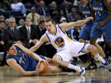 Minnesota Timberwolves v Golden State Warriors: Darko Milicic and Lou Amundson