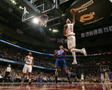 New York Knicks v Cleveland Cavaliers: Jamario Moon, Ramon Sessions and Wilson Chandler