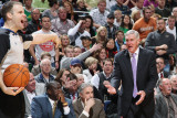 Miami Heat v Utah Jazz: Jerry Sloan and Mark Lindsay