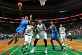 Oklahoma City Thunder v Boston Celtics: Russell Westbrook and Rajon Rondo