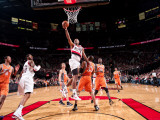 Phoenix Suns v Portland Trail Blazers: Grant Hill and Wesley Matthews