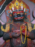 A Painted Stone Relief of the Durga