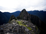Machu Picchu, an Archaeological Site in Peru, from Above