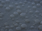 Bubbles in an Uzon Caldera Mud Pot