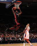 Miami Heat v New York Knicks: LeBron James and Wilson Chandler
