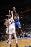 Golden State Warriors v San Antonio Spurs: Dorell Wright, Matt Bonner and Richard Jefferson