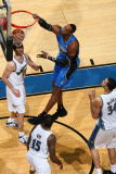 Orlando Magic v Washington Wizards: Dwight Howard, Kirk Hinrich and Alonzo Gee