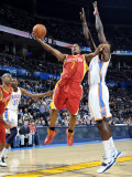 Houston Rockets v Oklahoma City Thunder: Jeff Green and Kyle Lowry