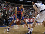 Detroit Pistons v Dallas Mavericks: Tayshaun Prince and Tyson Chandler