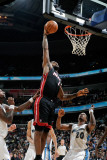 Miami Heat v Washington Wizards: LeBron James and Cartier Martin