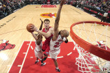 Los Angeles Clippers v Chicago Bulls: Blake Griffin and Taj Gibson