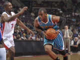 New Orleans Hornets v Detroit Pistons: Chris Paul and Ben Gordon