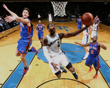 New York Knicks v Washington Wizards: John Wall, Danilo Gallinari and Raymond Felton
