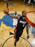 Miami Heat v Washington Wizards: LeBron James and Andray Blatche