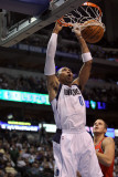 Portland Trail Blazers v Dallas Mavericks: Shawn Marion and Joel Przybilla