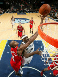 Portland Trail Blazers v Memphis Grizzlies: Zach Randolph and Dante Cunningham