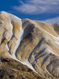 Melting Snow on a Cliffside in the Valley of Death