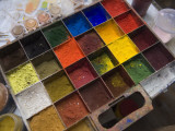 Powdered Pigments Used in Painting Icons