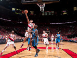 Orlando Magic v Portland Trail Blazers: Mickael Pietrus and Nicolas Batum