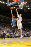 Minnesota Timberwolves v Golden State Warriors: Corey Brewer and Vladimir Radmanovic