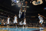 Utah Jazz v New Orleans Hornets: Paul Millsap and Emeka Okafor