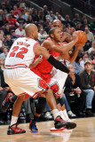 Los Angeles Clippers v Chicago Bulls: Eric Gordon, Taj Gibson and Keith Bogans